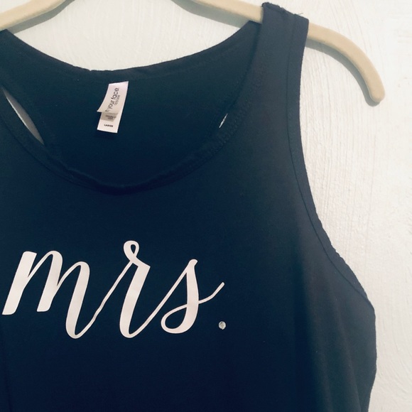 Tops - LAST CHANCE Mrs. Tank (from David’s Bridal)